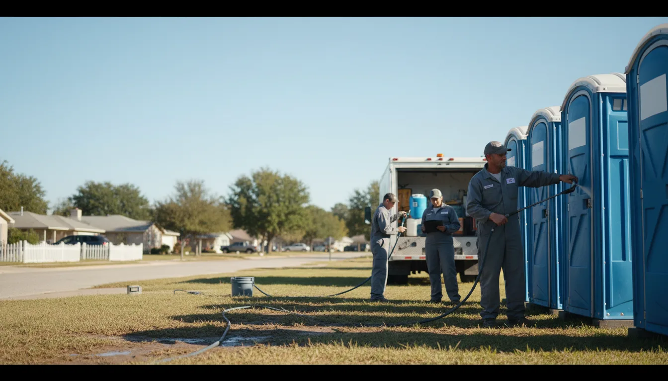 Long-Term Portable Toilet Rental in Kaw City, OK near me